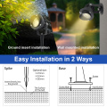 Landscape lawn spotlights cob led garden lights